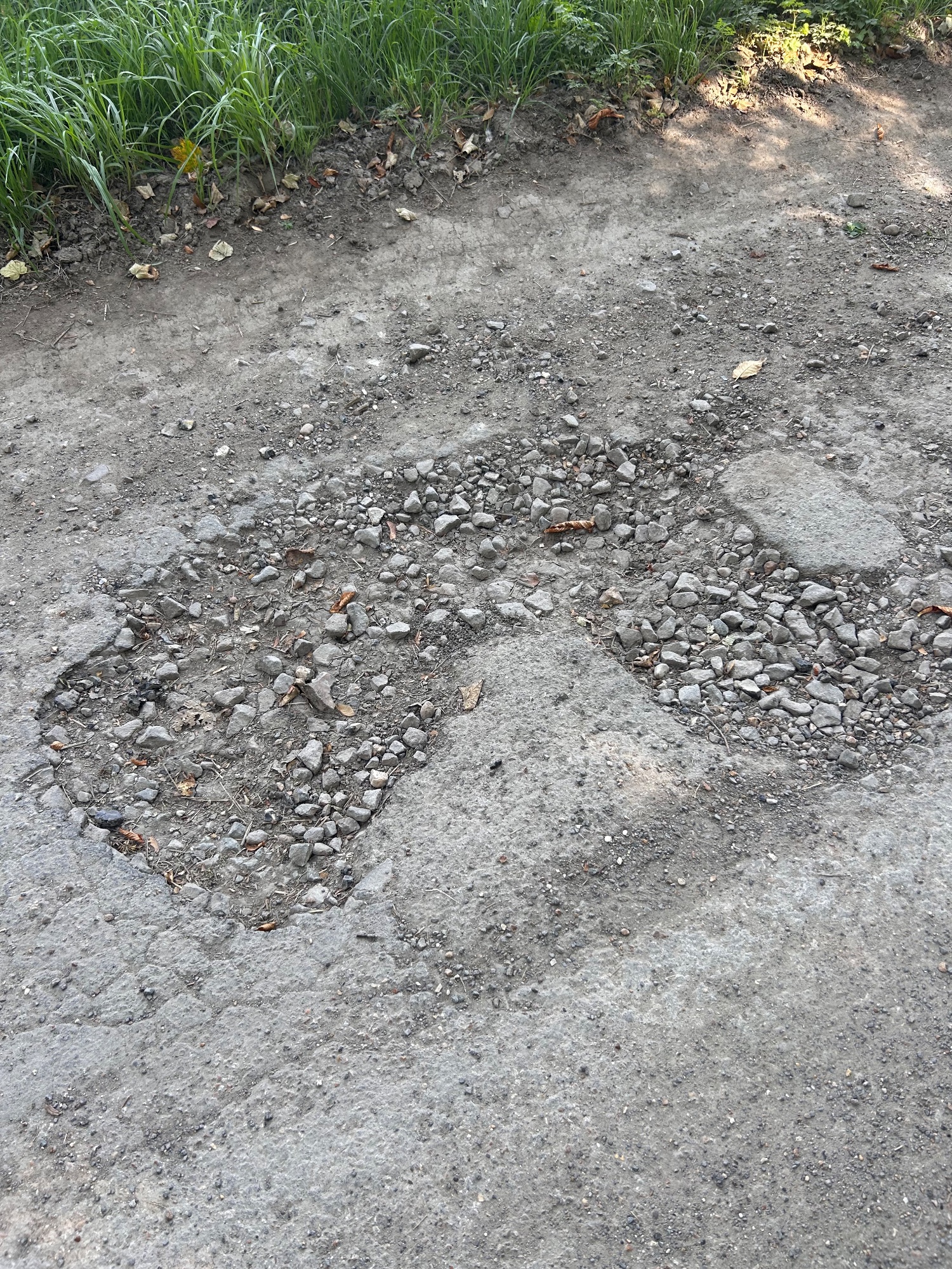 Pothole on Town Street